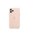apple Silikonowe etui do iPhone 11 Pro - piaskowy róż - nr 2