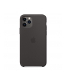 apple Silikonowe etui do iPhone 11 Pro Max - czarne - nr 1