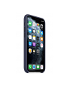 apple Silikonowe etui do iPhone 11 Pro - nocny błękit - nr 13