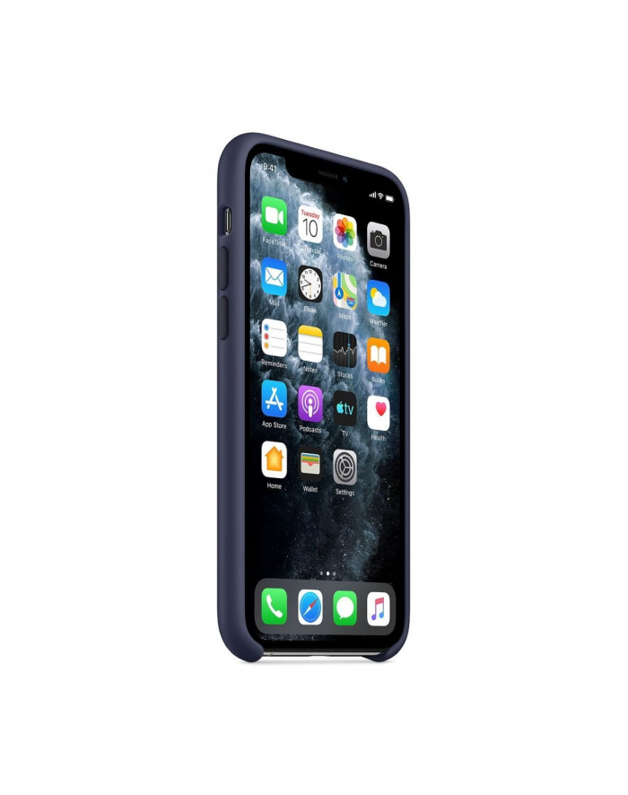 apple Silikonowe etui do iPhone 11 Pro - nocny błękit główny