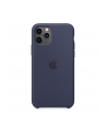 apple Silikonowe etui do iPhone 11 Pro - nocny błękit - nr 1