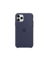 apple Silikonowe etui do iPhone 11 Pro - nocny błękit - nr 2