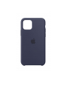 apple Silikonowe etui do iPhone 11 Pro - nocny błękit - nr 3