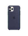 apple Silikonowe etui do iPhone 11 Pro - nocny błękit - nr 7