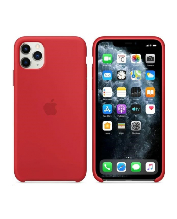 apple Silikonowe etui do iPhone 11 Pro Max - (PRODUCT)RED