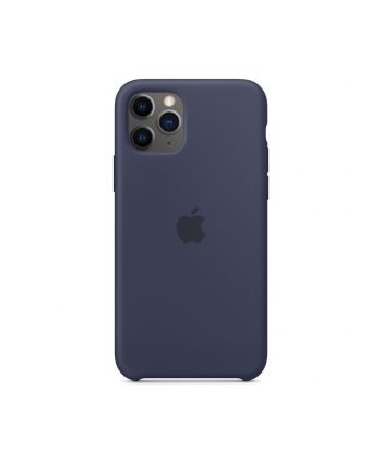 apple Silikonowe etui do iPhone 11 Pro Max - nocny błękit