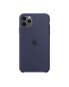 apple Silikonowe etui do iPhone 11 Pro Max - nocny błękit - nr 7
