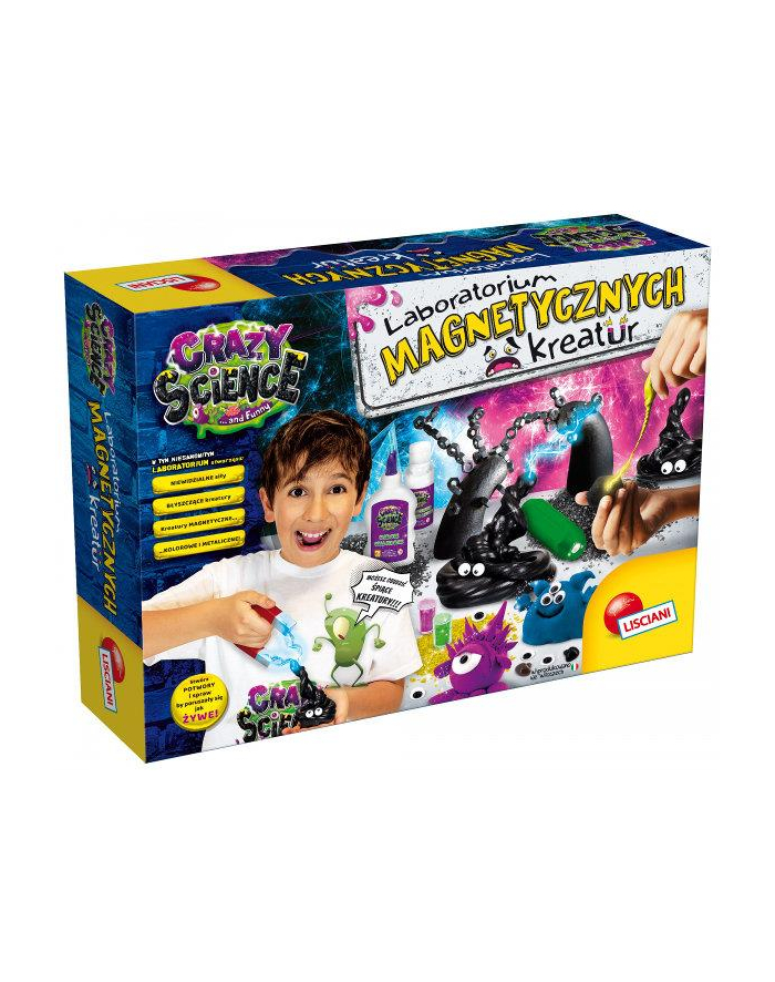 lisciani giochi Crazy Science Labolatorium magnetycznych kreatur 73061 LISCIANI główny