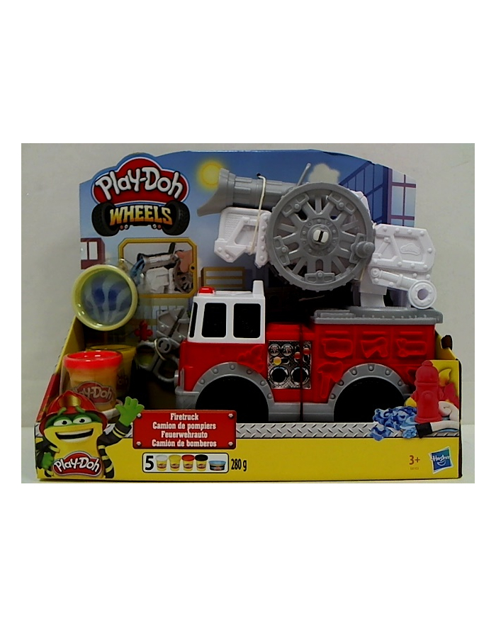 Play-Doh WHEELS Wóz strażacki E6103 p2 HASBRO główny