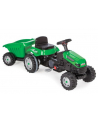 artyk PROMO Traktor na pedały z przyczepą zielony 012150 - nr 1