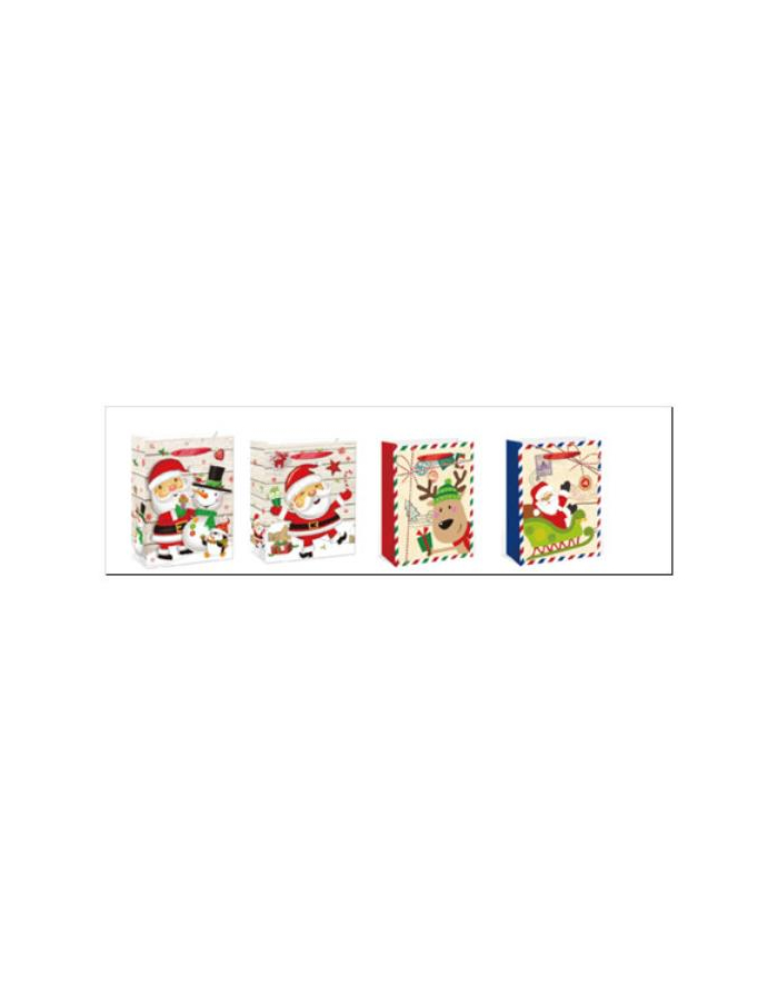 ju-piter Torebka prezentowa świąteczna 1005 SD szerokie dno 26x32x20cm p12, cena za 1szt główny