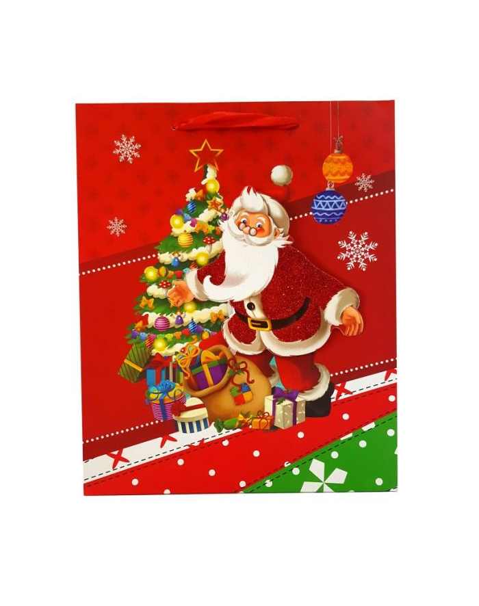 ju-piter Torebka prezentowa świąteczna 3D 189B 26x32x10cm p12, cena za 1szt główny