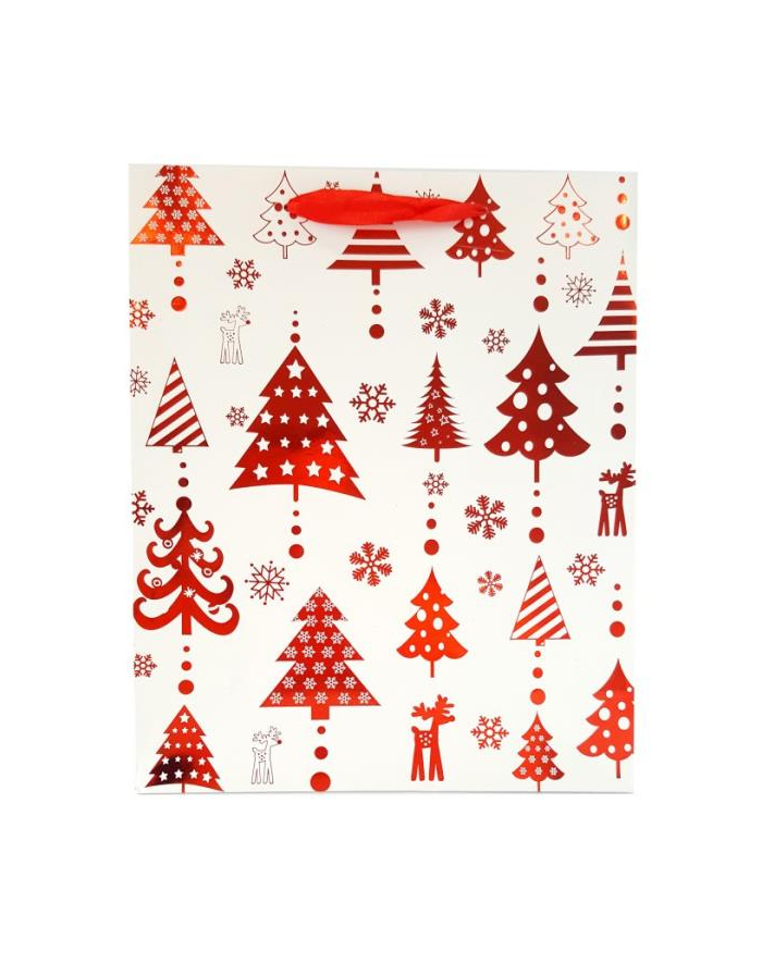 ju-piter Torebka prezentowa świateczna 6006A 30x39x12cm p12, cena za 1szt główny