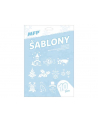 mfp Szablony do śniegu w sprawy, 10 motywów - nr 1
