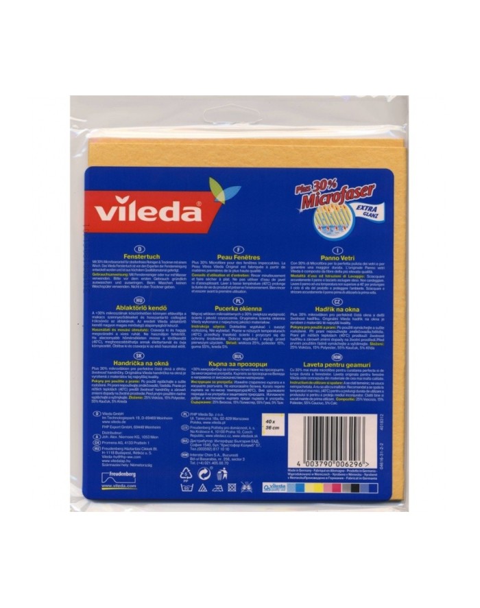 vileda Ścierka okienna +30% mikrofibra główny