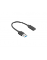 lanberg Adapter USB TYPE-C(F) AM 3.1 15 cm - nr 2