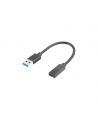lanberg Adapter USB TYPE-C(F) AM 3.1 15 cm - nr 6