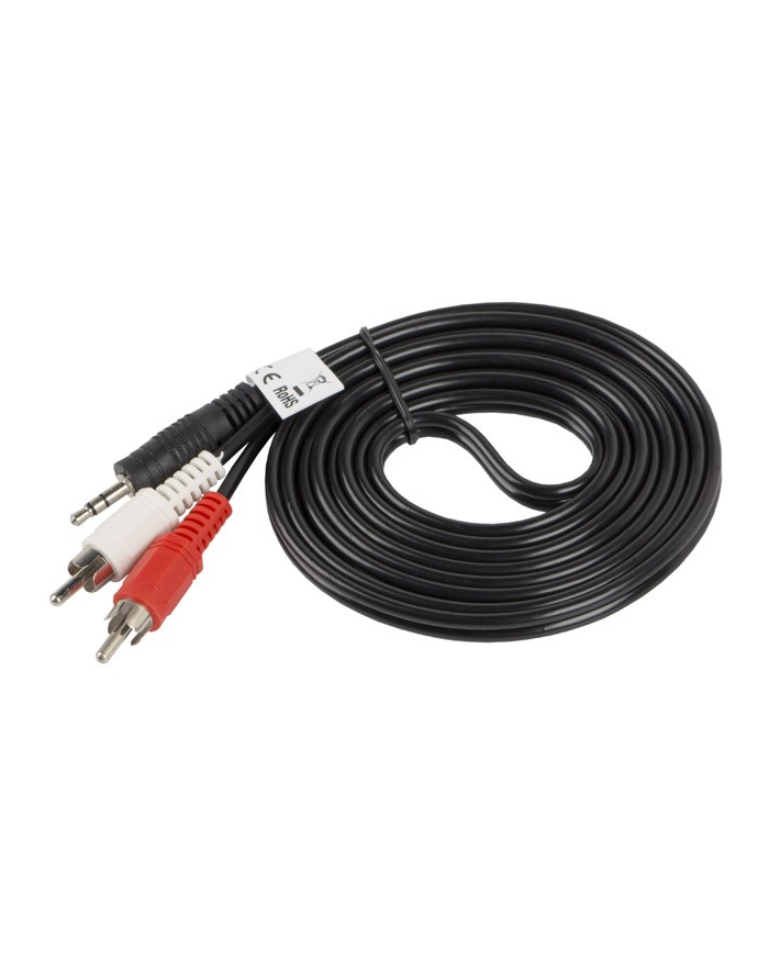 lanberg Kabel Minijack - 2x Chinch M/M 2M główny