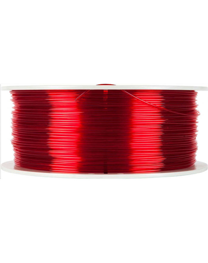 Filament VERBATIM / PETG / Red Transparent / 1,75 mm / 1 kg główny