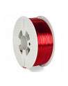 Filament VERBATIM / PETG / Red Transparent / 1,75 mm / 1 kg - nr 5