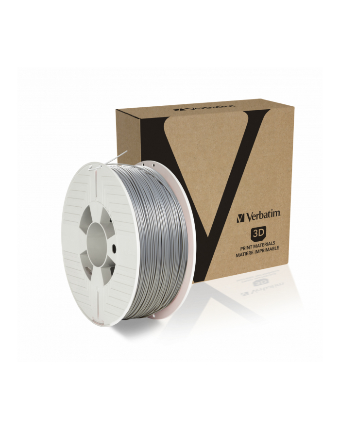 Filament VERBATIM / PLA / Silver-Metal Grey / 1,75 mm / 1 kg główny