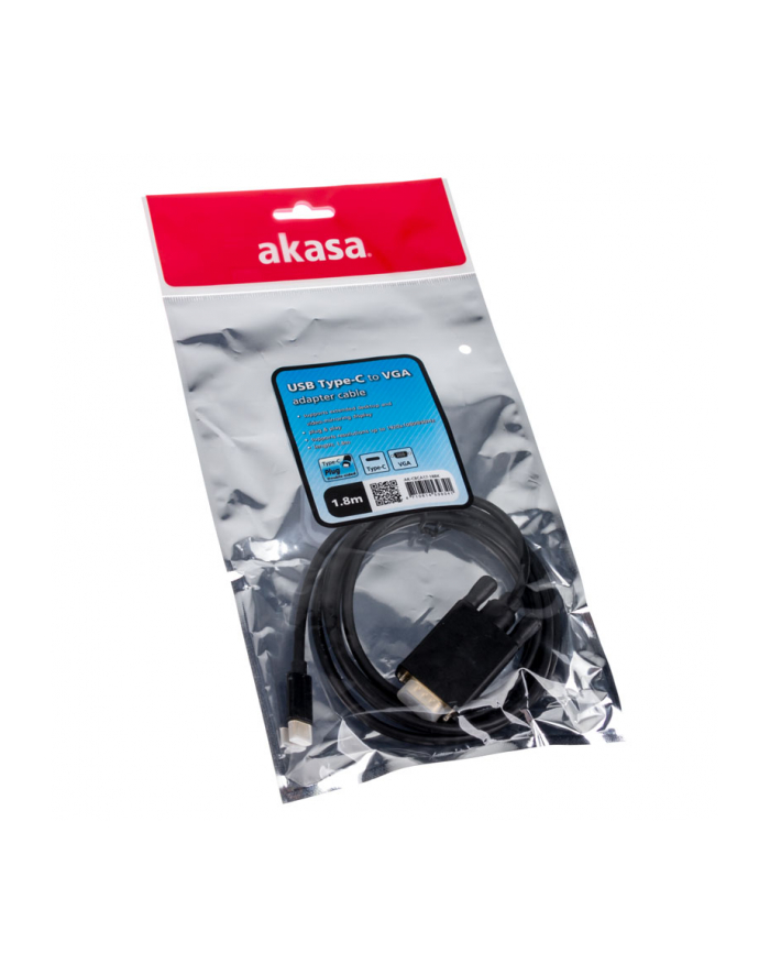 Akasa Adapter USB Type-C - VGA główny