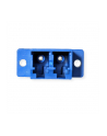 EFB Adapter LC/LC Duplex jednomodowy, plastik/ceramiczna tuleja, niebieski - nr 7