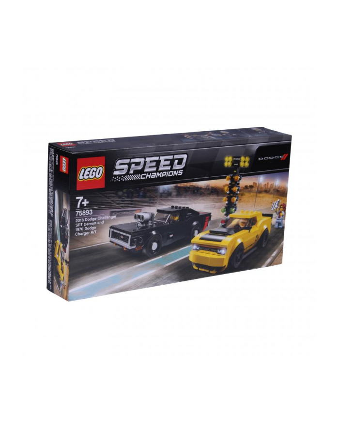 LEGO 75893 SPEED CHAMPIONS 2018 Dodge Challenger SRT Demon oraz 1970 Dodge Charger R/T p.3 główny