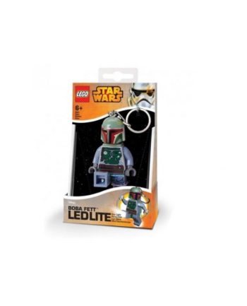 inni PROMO Lego Star Wars brelok mini LED Boba Fett 812981