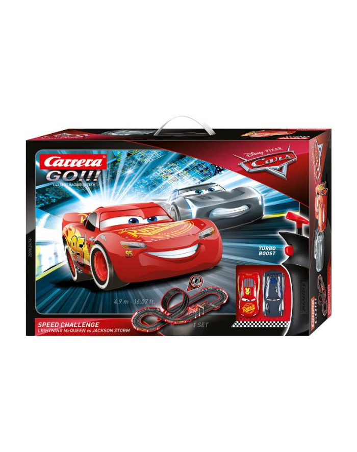 carrera toys Tor Speed Challenge  Disney Cars 62476 Carrera główny