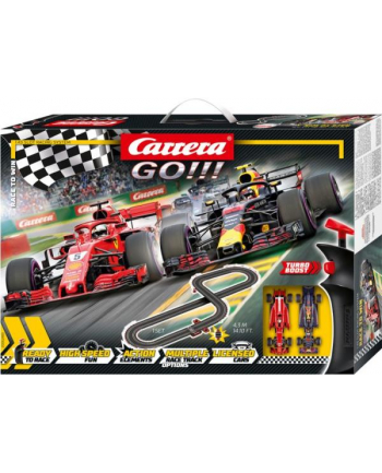 carrera toys Tor GO!!! Race to Win (4,3m) 62483 Carrera