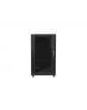 Szafa stojąca 19cali 22U 600X600mm czarna - nr 2