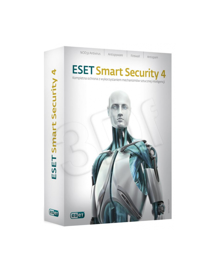 ESET SMART SECURITY 4.0 BOX - 3 STAN/12M główny