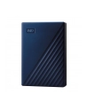 western digital Dysk zewnętrzny WD My Passport for Mac, 2.5'', 4TB, USB 3.1, niebieski - nr 60
