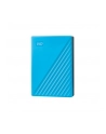 western digital Dysk zewnętrzny WD My Passport, 2.5'', 4TB, USB 3.2, niebieski - nr 26