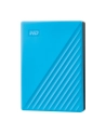 western digital Dysk zewnętrzny WD My Passport, 2.5'', 4TB, USB 3.2, niebieski - nr 40