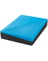 western digital Dysk zewnętrzny WD My Passport, 2.5'', 4TB, USB 3.2, niebieski - nr 61