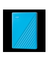 western digital Dysk zewnętrzny WD My Passport, 2.5'', 4TB, USB 3.2, niebieski - nr 6