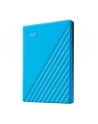western digital Dysk zewnętrzny WD My Passport, 2.5'', 4TB, USB 3.2, niebieski - nr 71