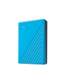 western digital Dysk zewnętrzny WD My Passport, 2.5'', 4TB, USB 3.2, niebieski - nr 79