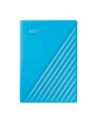 western digital Dysk zewnętrzny WD My Passport, 2.5'', 4TB, USB 3.2, niebieski - nr 87
