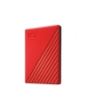 western digital Dysk zewnętrzny WD My Passport, 2.5'', 4TB, USB 3.2, czerwony - nr 21