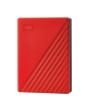 western digital Dysk zewnętrzny WD My Passport, 2.5'', 4TB, USB 3.2, czerwony - nr 34