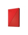 western digital Dysk zewnętrzny WD My Passport, 2.5'', 4TB, USB 3.2, czerwony - nr 47