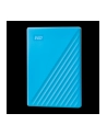 western digital Dysk zewnętrzny WD My Passport, 2.5'', 2TB, USB 3.2, niebieski - nr 1