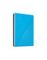 western digital Dysk zewnętrzny WD My Passport, 2.5'', 2TB, USB 3.2, niebieski - nr 59