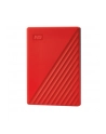 western digital Dysk zewnętrzny WD My Passport, 2.5'', 2TB, USB 3.2, czerwony - nr 23