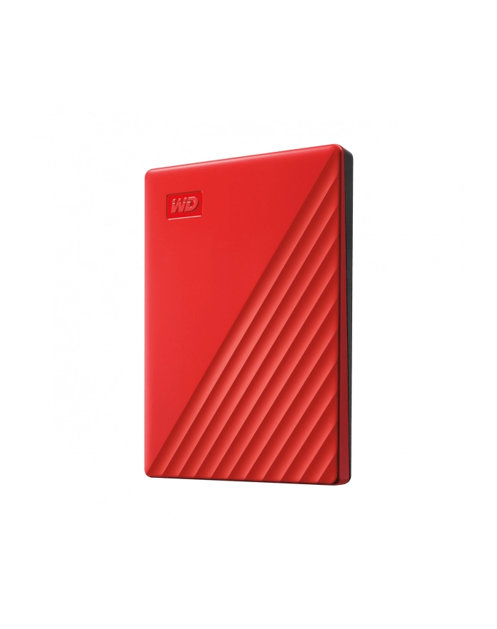 western digital Dysk zewnętrzny WD My Passport, 2.5'', 2TB, USB 3.2, czerwony główny