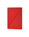 western digital Dysk zewnętrzny WD My Passport, 2.5'', 2TB, USB 3.2, czerwony - nr 34