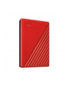 western digital Dysk zewnętrzny WD My Passport, 2.5'', 2TB, USB 3.2, czerwony - nr 61